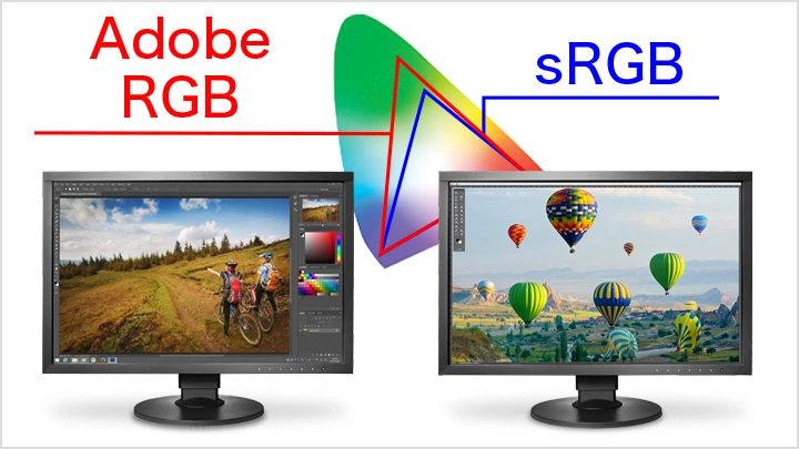 Adobe RGBとsRGB、用途に合った色域のモニター選び