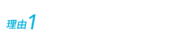 理由1 汎用性の高いsRGB色域で正しく色表示