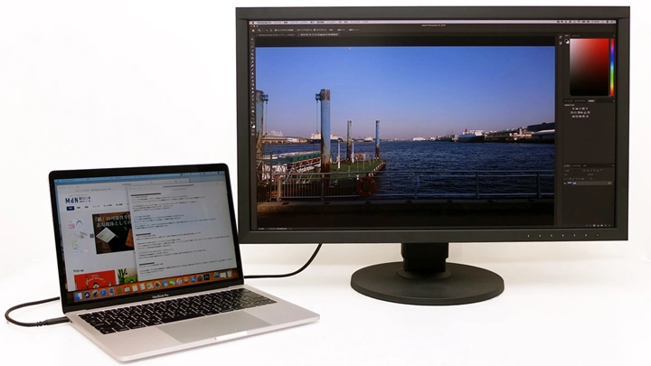 MacBookとの相性は抜群！ColorEdgeシリーズの新スタンダード・モニターを検証