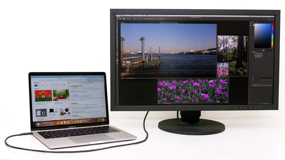 PC/タブレット デスクトップ型PC MacBook Proとの相性は抜群！ColorEdgeシリーズの新スタンダード 