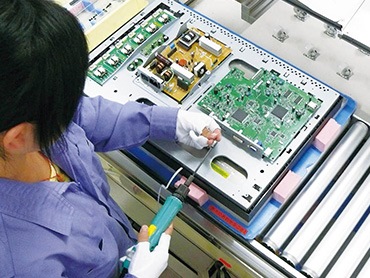 100％自社開発・自社生産における一貫した品質管理