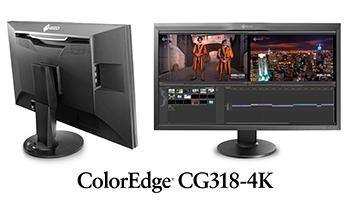 映画制作市場向け、高解像度DCI 4Kに対応した31.1型液晶モニターを発売 