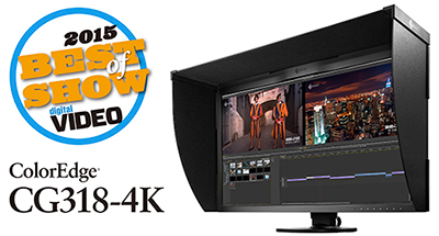 CG318-4K　Best of Show Award受賞