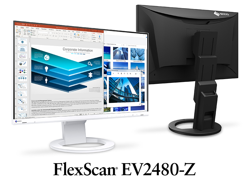 EIZO FlexScan EV2480 液晶モニター FullHDスマホ・タブレット・パソコン