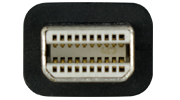 Mini DisplayPort：オス