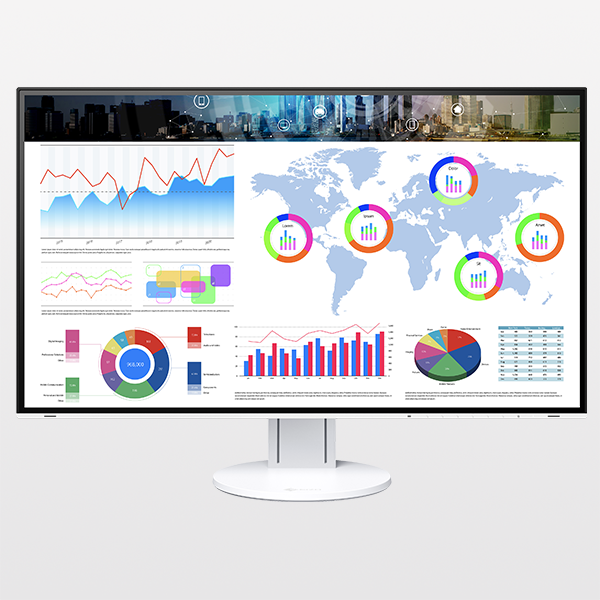 EIZO FlexScan 31.5型ワイド 液晶ディスプレイ EV3285-W