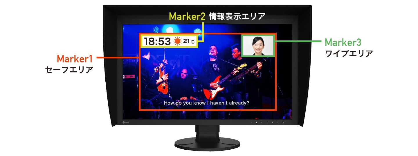 エリアマーカー機能