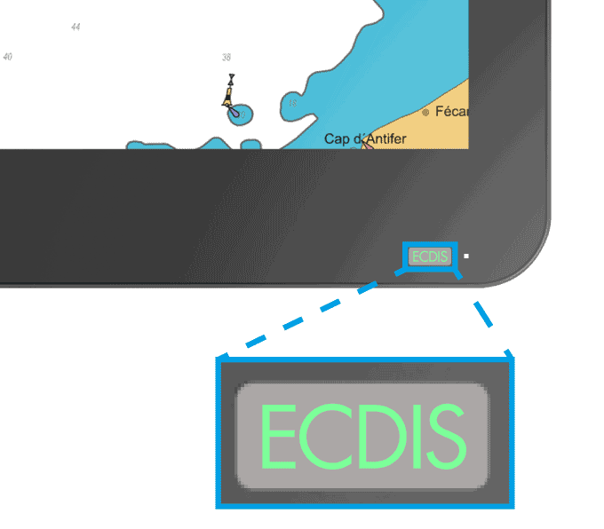ECDIS対応をインジケーターでお知らせ