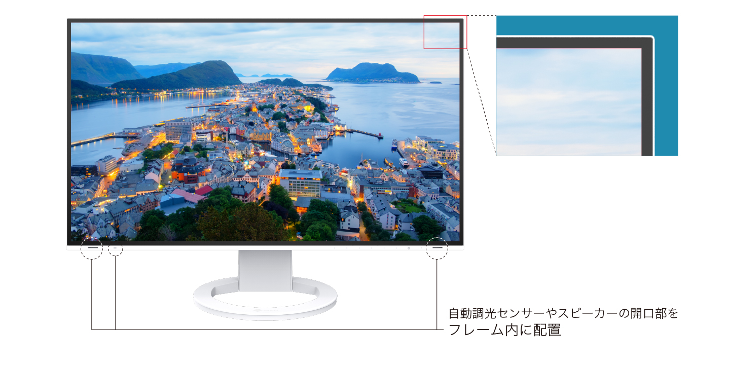 EIZO FlexScan EV2495-WT 24.1型 モニター