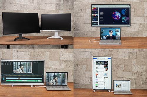 モニターを変えると、ノートPCの使い勝手まで向上！EIZOの新生4Kモニターはここがアツい！ ～ビジネス4Kモニターの真打ちとなるFlexScan EV2740X、EV3240X登場