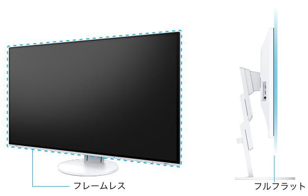 EIZO FlexScan 31.5インチ 4Kディスプレイ EV3285-BK