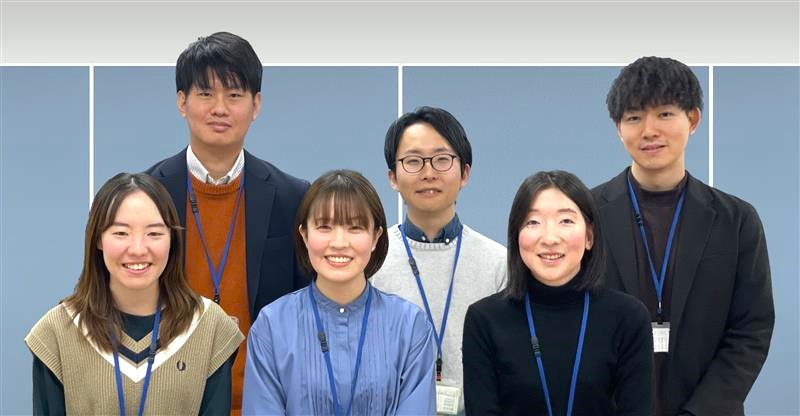 各部門の若手社員6名