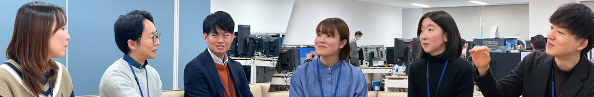若手社員が語る 職場の雰囲気